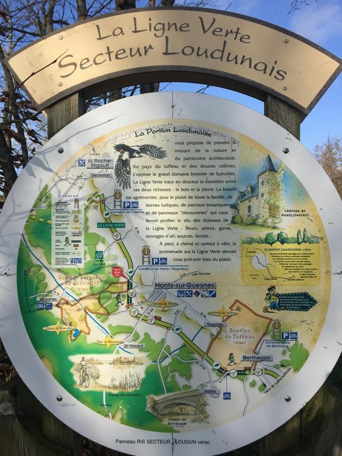 Angliers  La Galuche B&B 외부 사진
